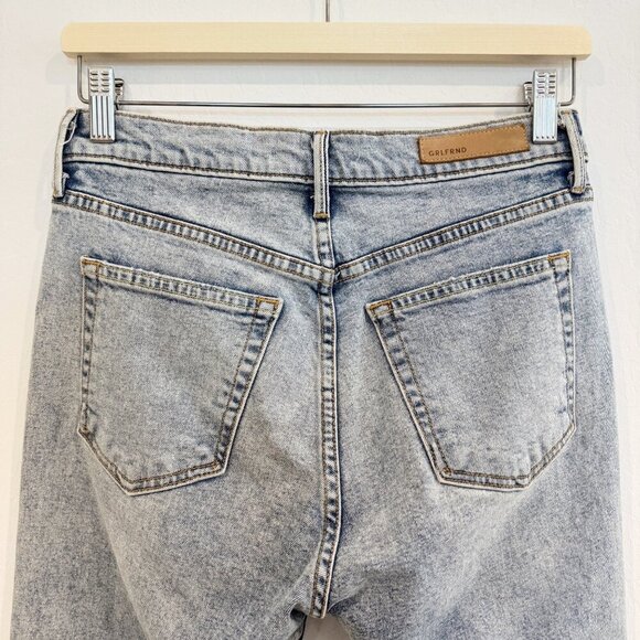 GRLFRND Denim Karolina Distressed High Rise Skinny Jeans Revolve Close Call 26 - Picture 11 of 13